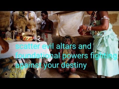 foundational altars deliverance